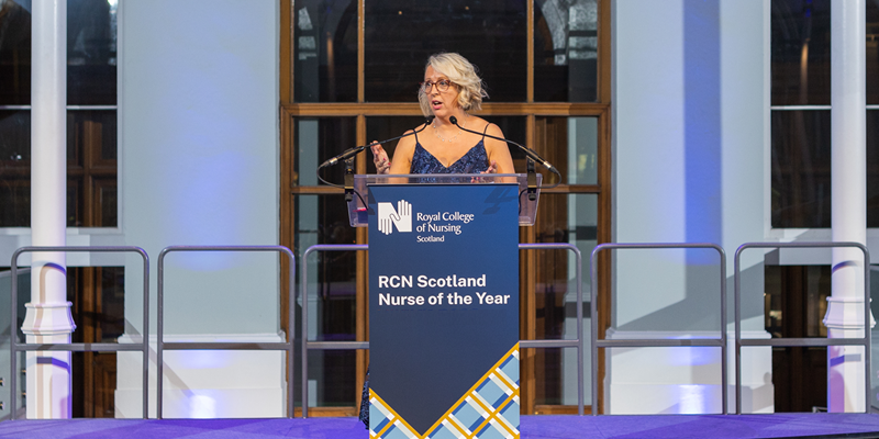 Julie Lamberth, RCN Scotland Board Chair