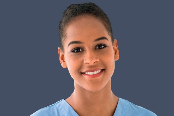 Image of smiling female nurse